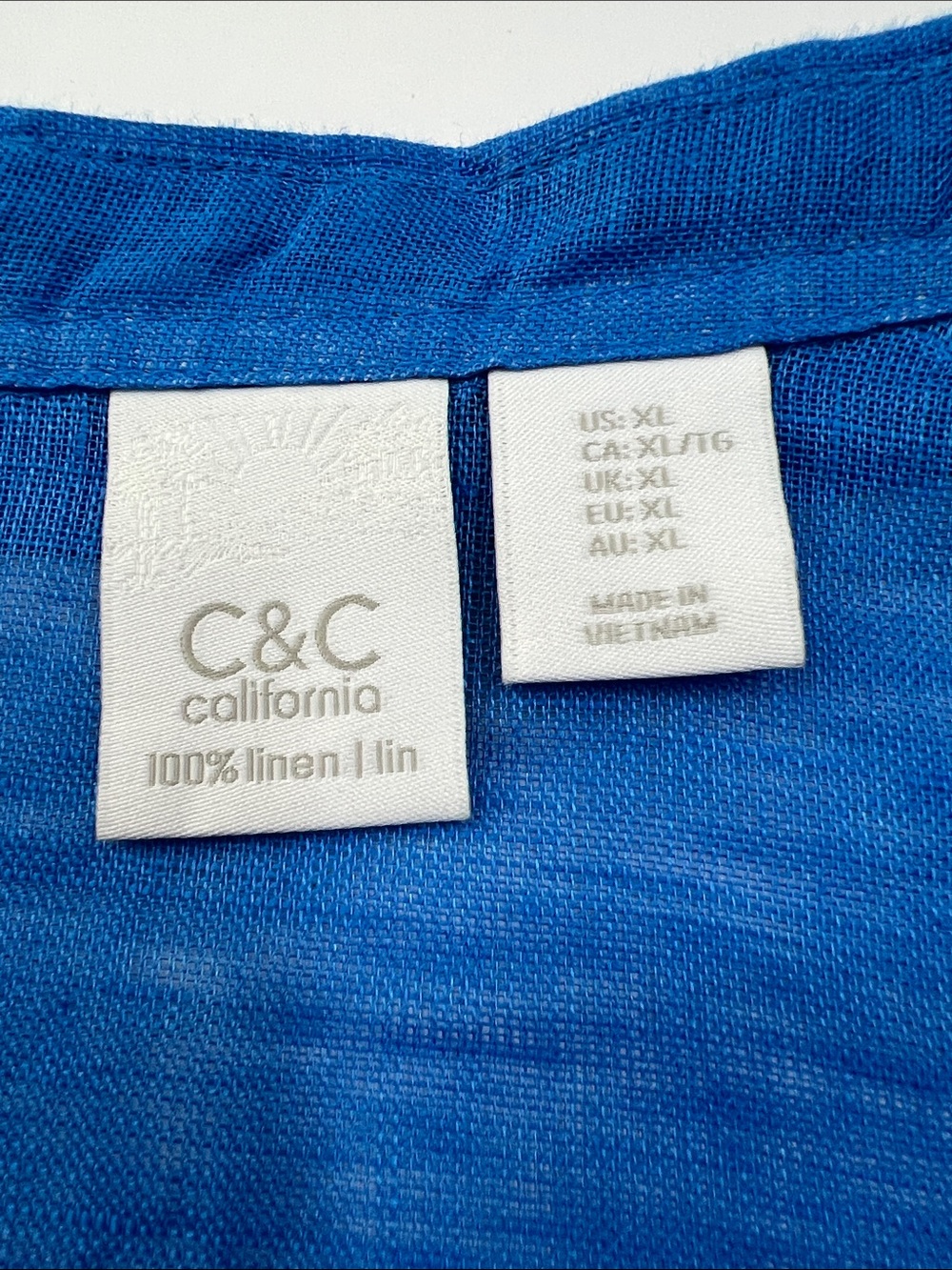 C&C California Sheer Linen Tunic - Picture 5 of 14